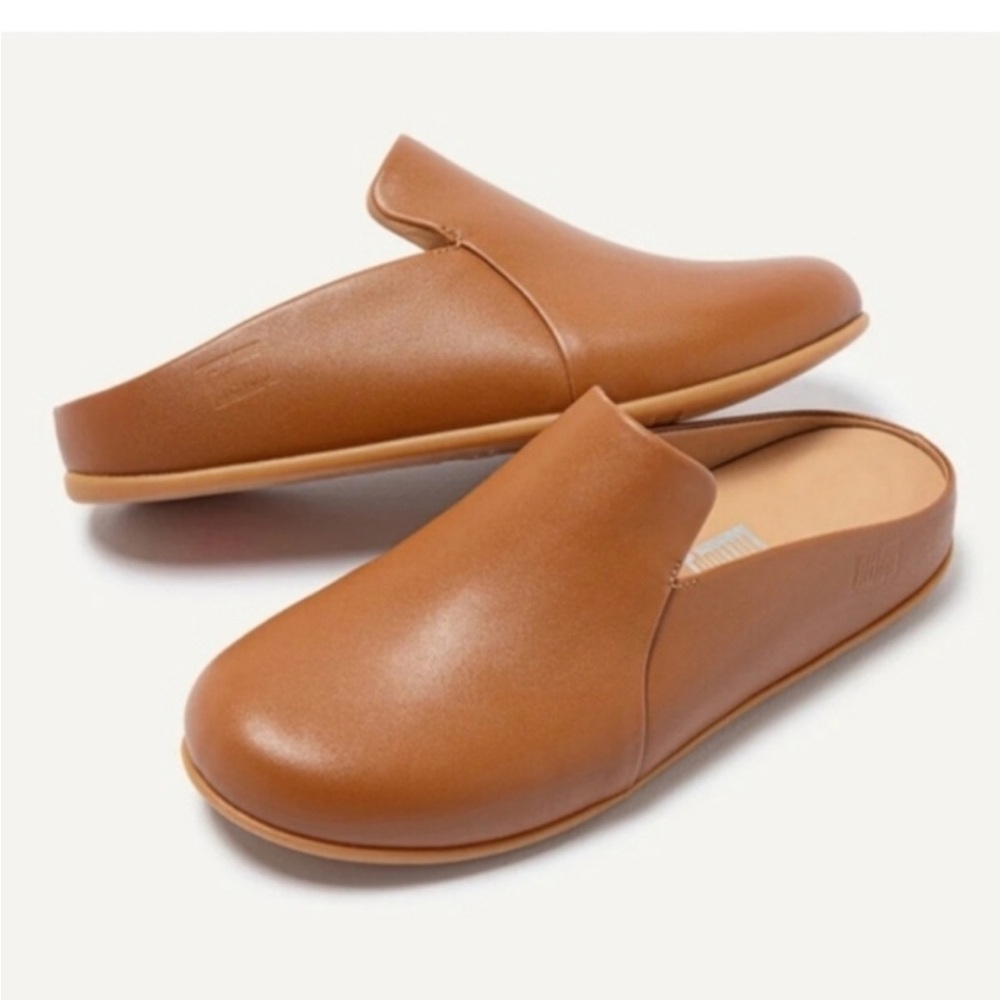 Fitflop Beige Sandal Sole with Pink Comfort Logo